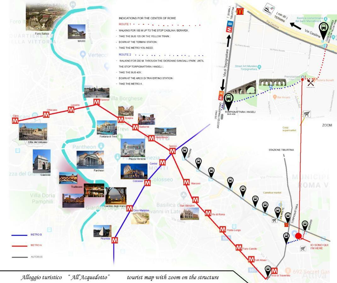 로마 Alloggio Turistico All'Acquedotto 아파트 외부 사진